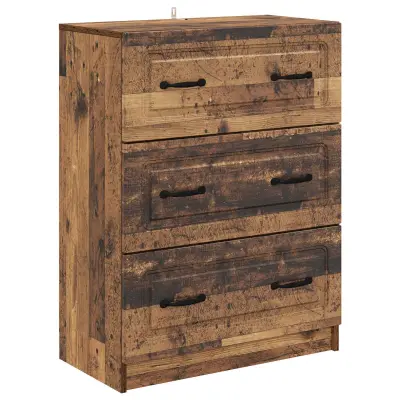vidaXL Predalna omara Star les 66 x 34,5 x 87 cm Inženirski les