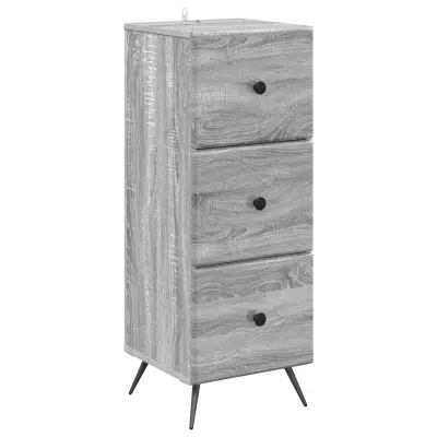 vidaXL Predalna omara Siva Sonoma 33 x 34,5 x 90 cm Inženirski les