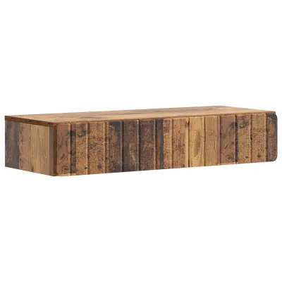 vidaXL Stenska stranska miza Star les 87,5 x 34,5 x 17 cm