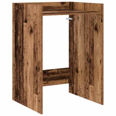 vidaXL Omara za pralni stroj Star les 67,5 x 62 x 97 cm