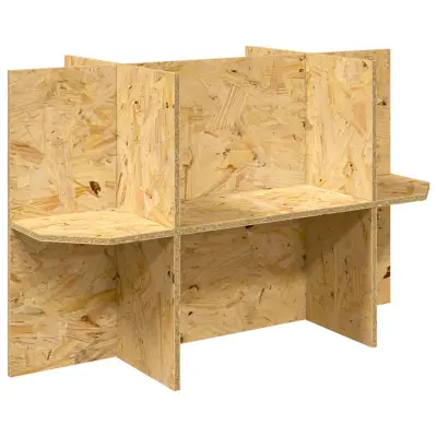 vidaXL Osnova za terarij s polico Rjava 80 x 40 x 50 cm OSB