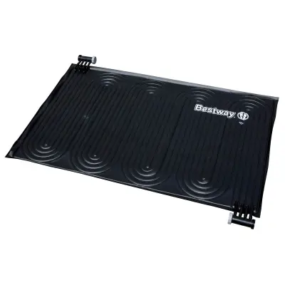 Bestway Solarna mat za ogrevanje bazena Črna 110 x 171 cm PVC