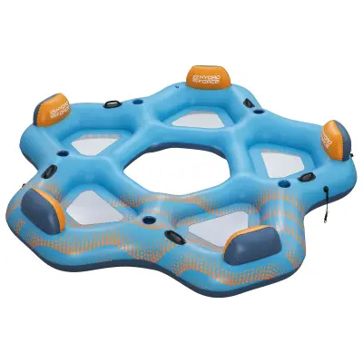 Bestway Hydro-Force plavajoči otok Modra 300 x 287 cm PVC