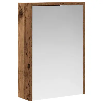 vidaXL Kopalniška ogledalna omara s polico Star les 43 x 16 x 62.5 cm