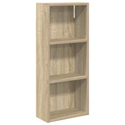 vidaXL Kopalna stenska omarica s polico Sonoma hrast 30 x 14 x 70 cm