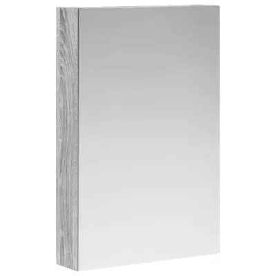 vidaXL Kopalniška ogledalna omara Siva Sonoma 40 x 10,5 x 60,5 cm