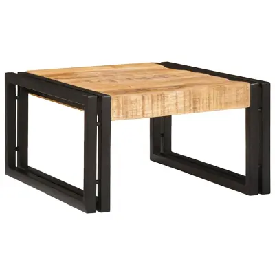 vidaXL Polica za kopalnico Rjava 40 x 50 x 23 cm Trdo grobo mango les