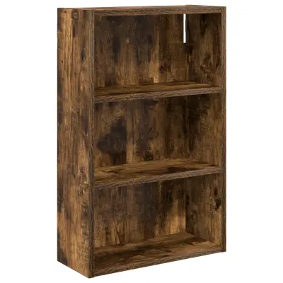 vidaXL Kopalna stenska omarica Dimljeni Hrast 40 x 16 x 62,5 cm