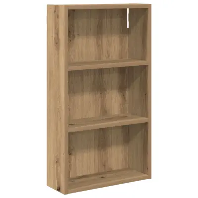 vidaXL Kopalna stenska omarica s polico Oreh 40 x 14 x 70 cm