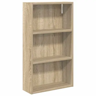 vidaXL Kopalna stenska omarica s polico Sonoma hrast 40 x 14 x 70 cm