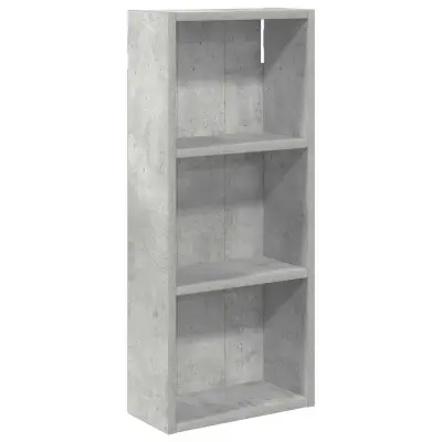 vidaXL Kopalna stenska omarica s polico Beton Siva 30 x 14 x 70 cm