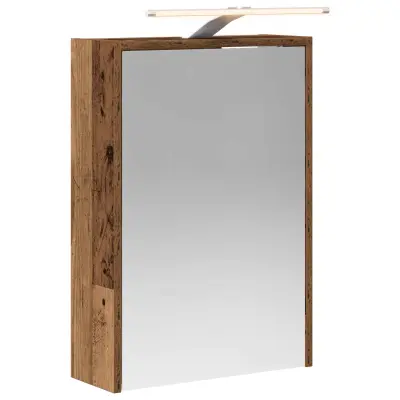 vidaXL Kopalniška ogledalna omara s polico Star les 43 x 16 x 62.5 cm