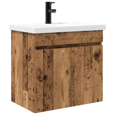 vidaXL Kopalniška omarica s tapo Star les 61 x 40 x 74,5 cm