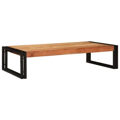 vidaXL Polica za kopalnico Rjava 100 x 50 x 23 cm Masiven les akacije