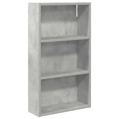 vidaXL Kopalna stenska omarica s polico Beton Siva 40 x 14 x 70 cm