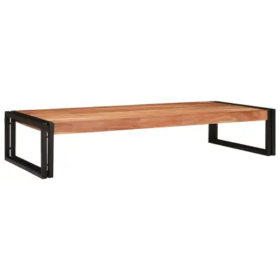 vidaXL Polica za kopalnico Rjava 120 x 50 x 23 cm Masiven les akacije
