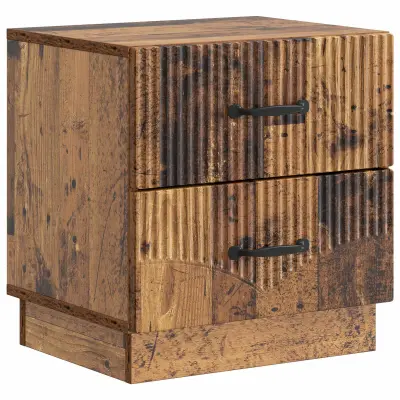 vidaXL Nočna omarica Star les 43 x 34,5 x 44,5 cm Inženirski les
