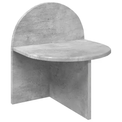 vidaXL Nočna omarica Betonsko siva 40 x 35,5 x 45,5 cm