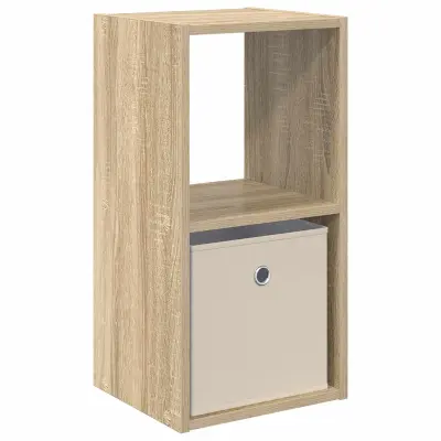 vidaXL Nočna omarica Sonoma hrast 30,5 x 27 x 59,5 cm Konstruiran les
