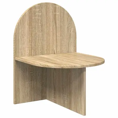 vidaXL Nočna omarica Sonoma hrast 48 x 49 x 65 cm Konstruirano leseno