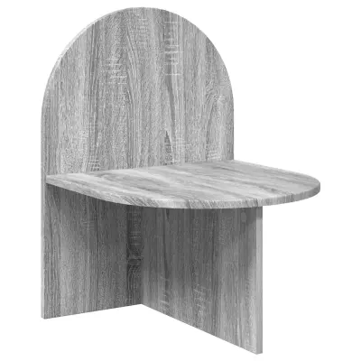 vidaXL Nočna omarica Siva Sonoma 48 x 49 x 65 cm Konstruirano leseno