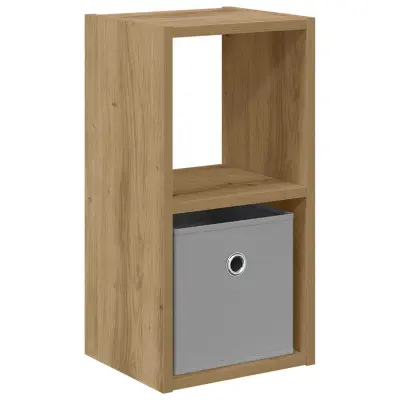 vidaXL Nočna omarica Umetni hrast 25,5 x 22 x 49,5 cm Konstruiran les