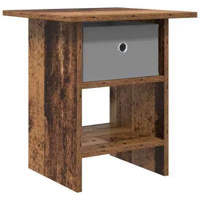 vidaXL Nočna omarica Star les 41 x 40 x 45 cm Konstruiran les