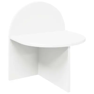 vidaXL Nočna omarica Bela 40 x 35,5 x 45,5 cm Konstruirano leseno