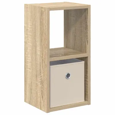vidaXL Nočna omarica Sonoma hrast 25,5 x 22 x 49,5 cm Konstruiran les