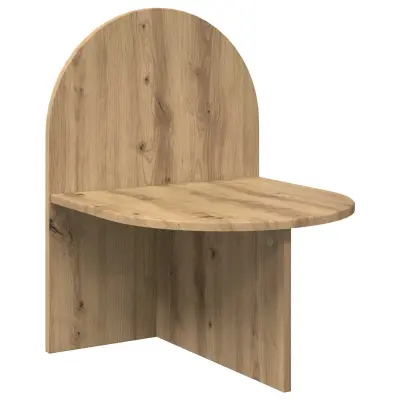 vidaXL Nočna omarica Artisan hrast 48 x 49 x 65 cm Konstruirano leseno
