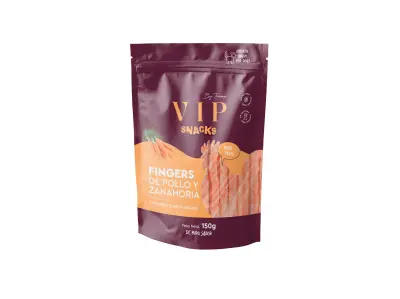 Tramp VIP Snack Fingers Piščanec &amp; Korenje priboljški za pse, 150 g