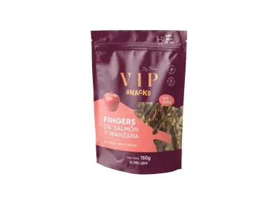 Tramp VIP Snack Fingers Losos &amp; Jabolko priboljški za pse, 150 g