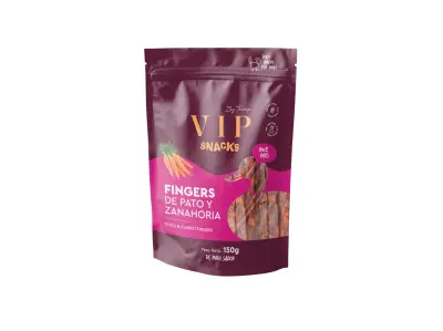 Tramp VIP Snack Fingers Raca &amp; Korenje priboljški za pse, 150 g