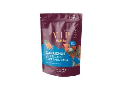 Tramp VIP Snack Riba s korenjem priboljški za pse, 150 g