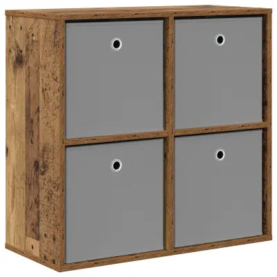 vidaXL Strani šal s predalom Star les 68,5 x 32 x 67 cm