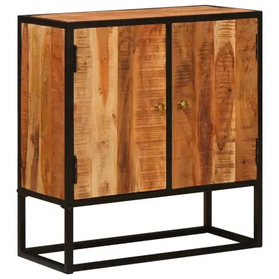 vidaXL Strani šal Beta Naravna 70 x 30 x 75 cm Masiven les akacije