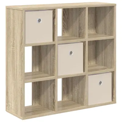 vidaXL Strani šal s predalom Sonoma hrast 73,5 x 24 x 69,5 cm
