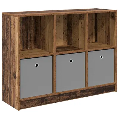 vidaXL Strani šal s predalom Star les 102 x 32 x 73,5 cm
