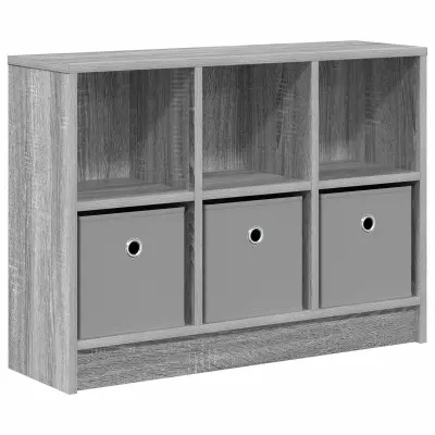 vidaXL Strani šal s predalom Siva Sonoma 73,5 x 22,5 x 53,5 cm