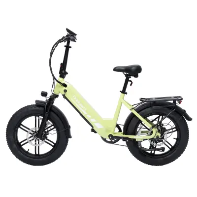 Električno kolo za vožnjo na delo Bodywel F20PRO, Bafang motor, 48V 18Ah, zelena