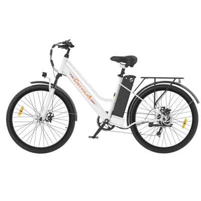 CHEEVALRY C26 PRO-1 električno kolo 26” mestno treking 36V 20Ah dolg doseg, belo