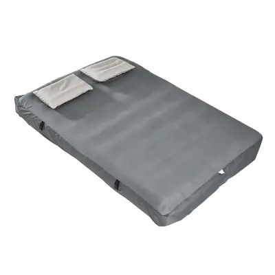 Napihljiva sončna ležaljka Siva 191x137x22cm OGS32-II-L-HG-P01
