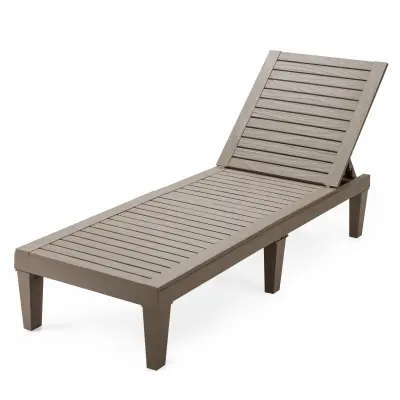 Nastavljiv vrtni ležalnik chaise longue