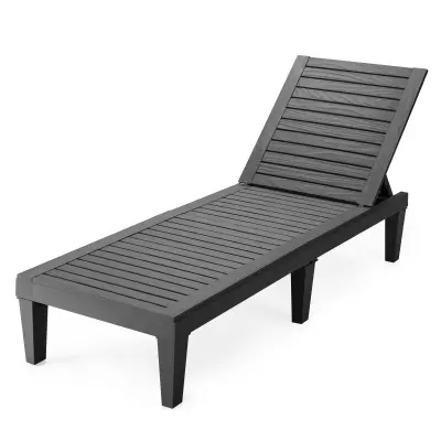 Nastavljiv vrtni ležalnik chaise longue