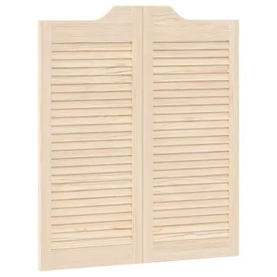 vidaXL Vrata na hod Naravna 90 x 40 cm Trdna borovina