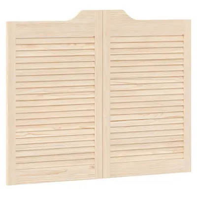 vidaXL Vrata na hod Naravna 80 x 50 cm Trdna borovina