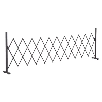 Raztegljiv vrtni robnik 35x31x103,5 cm rjav
