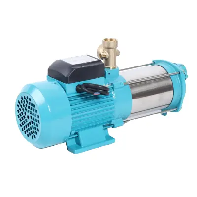 Centrifugalna vodna črpalka, 1300W moč, 4000 L/H pretok, modra