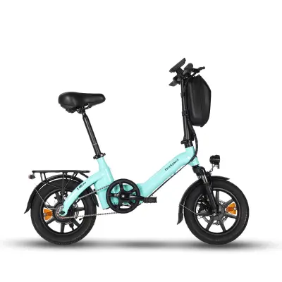 Mini električno kolo Bodywel T16 Pro, 14" zložljivo, 36V 7,8Ah, modro