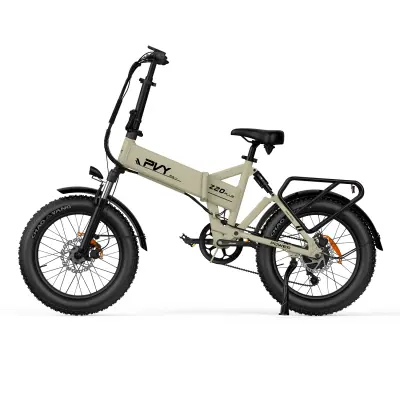 Zložljivo električno kolo PVY Z20 PLUS 20", 48V 16,5Ah, 100Nm navora, rumeno